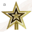 Kit 44 Enfeites Para Árvore de Natal Estrela Bolas Festão Cordão Pérolas Decoração Natalina